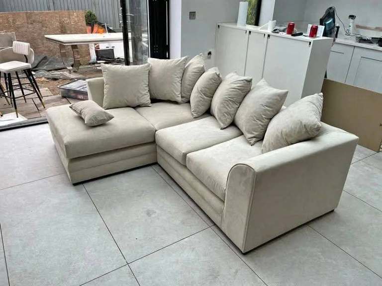 Bumper Sale: Brand New Sofa Range - Corner 3+2 Seater Sofa and Couch - Fast UK Delivery