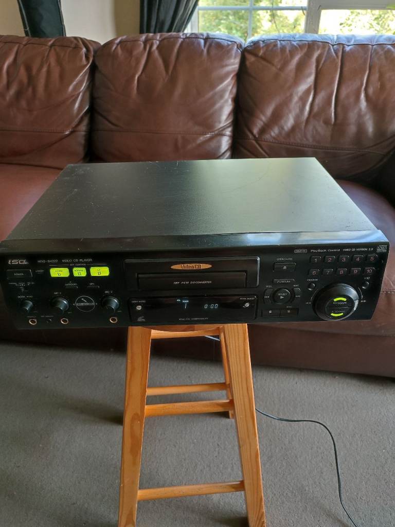 RSQ SV222 Video CD Karaoke Player Hi-Fi Separate Vintage