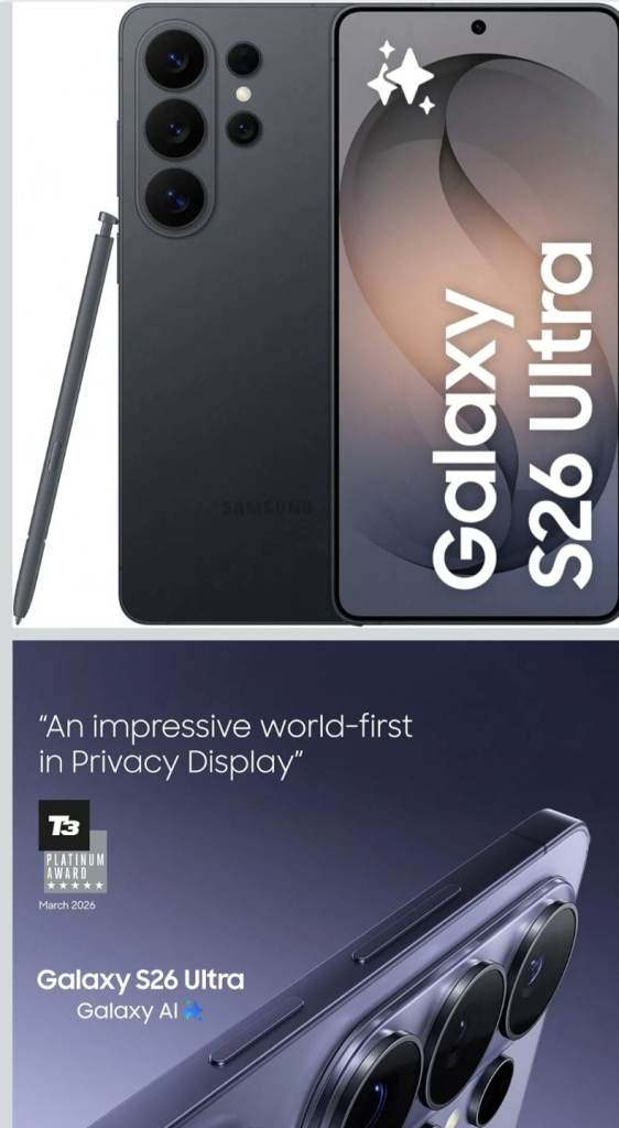 Samsung S26 Ultra - 1TB - Black