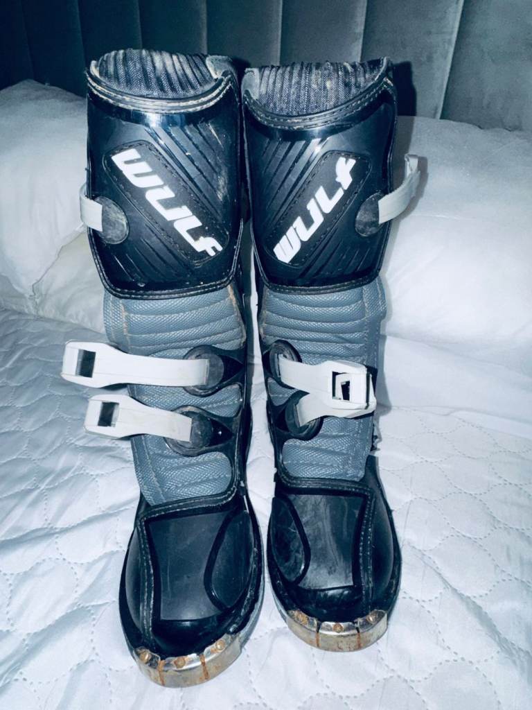 Wulfsport motocross boots 