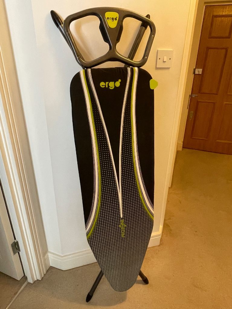 Two ironing boards and a Morphy Richards steam iron