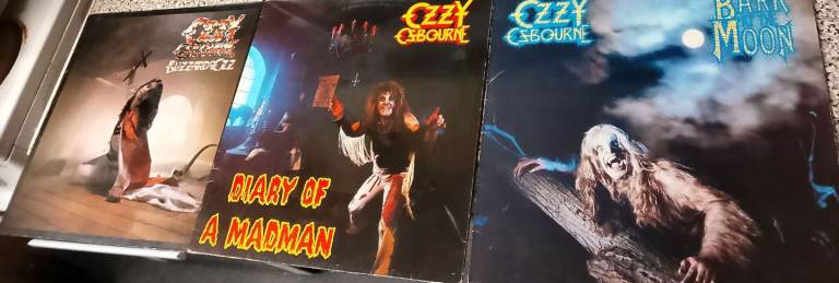 Ozzy lps collection 