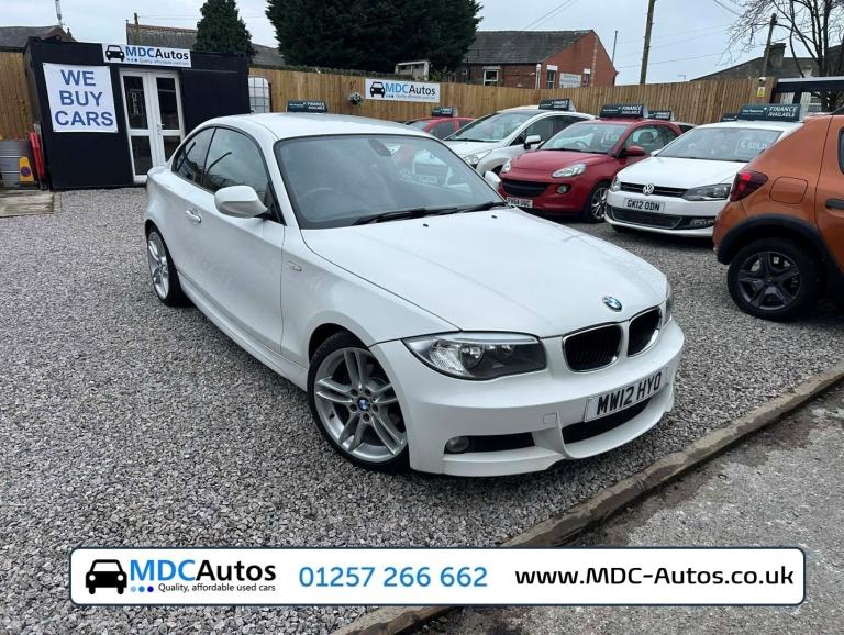 2012 BMW 1 Series 118d M Sport Diesel, £35 Tax, Long MOT, Great Service History, HPI Clear COUPE ...