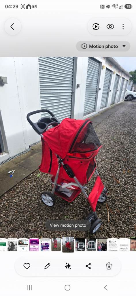 Dog cage and dog stroller  