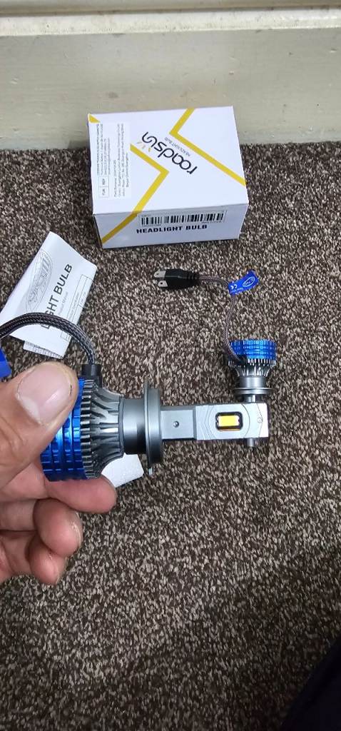 H7 led bulbs 6500k new 