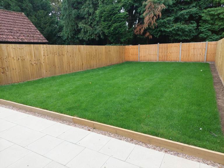 image for FENCING - SLABBING - ARTIFICIAL LAWNS - REAL TURF - MAJOR GARDEN CLEARANCES & MUCH MORE .