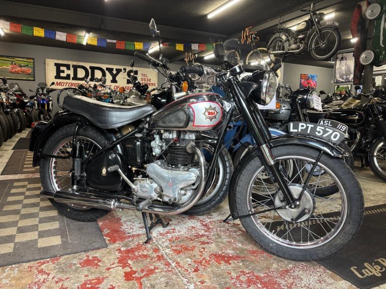 1950 BSA A7 500CC PLUNGER CLASSIC MOTORCYCLE