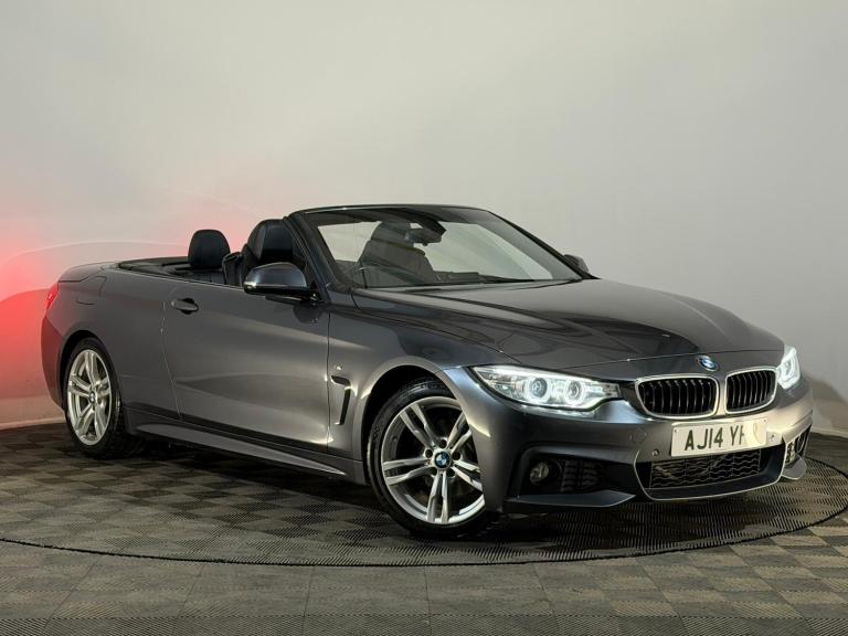 2014 BMW 420D M SPORT 2.0 DIESEL AUTOMATIC CONVERTIBLE 1 PREVIOUS OWNER 181 BHP