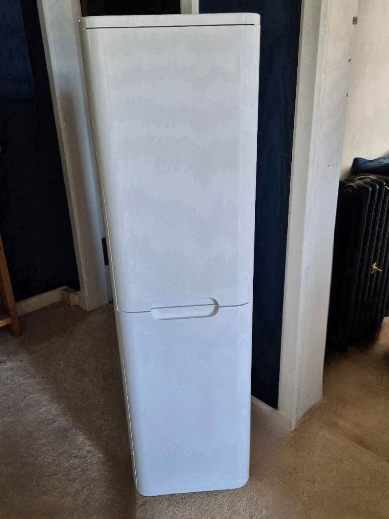 White Gloss Wall Hung Bathroom Unit HIGH QUALITY Item Ex-Display