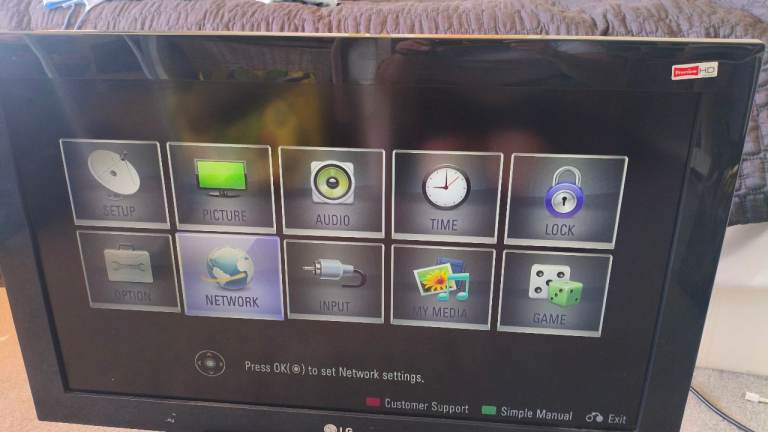 LG 32" tv