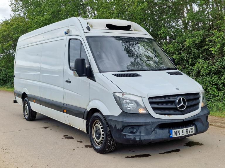 2015 Mercedes Sprinter 313 CDI XLWB Fridge Van  Spares Repairs  3m MOT  176k
