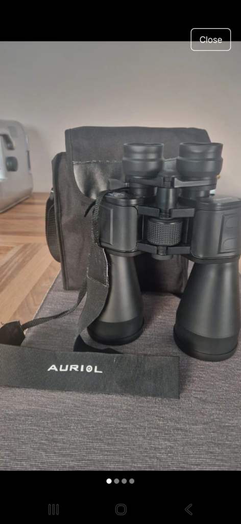Auriol Zoom Binoculars 10-30x60 zoom model.