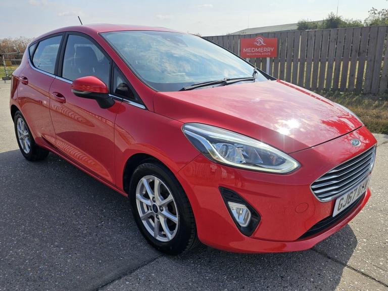 2017 Ford Fiesta 1.0T EcoBoost Zetec Euro 6 (s/s) 5dr HATCHBACK Petrol Manual