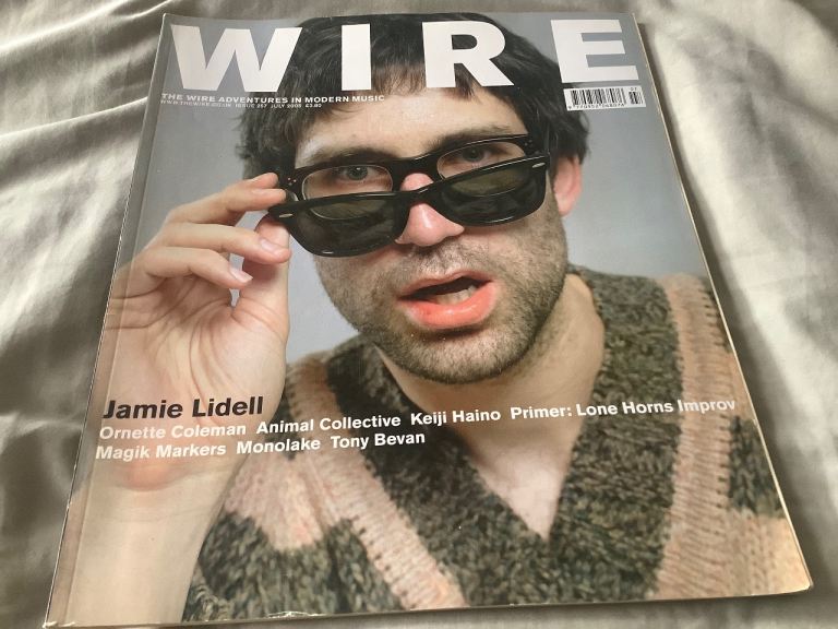 WIRE MAGAZINE JULY 2005 KEIJI HAINO ORNETTE COLEMAN JAMIE LIDELL