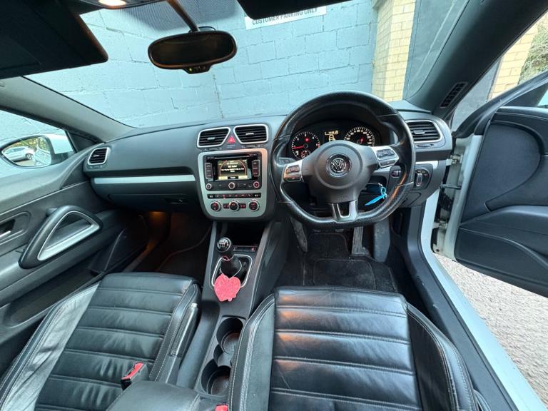 2013 Volkswagen Scirocco 2.0 TDi BlueMotion Tech GT 3dr [Nav/Leather] COUPE Diesel Manual