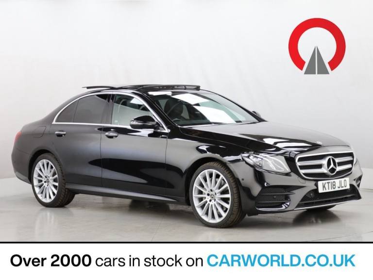 2018 Mercedes-Benz E Class 2.0 E220d AMG Line (Premium) Saloon 4dr Diesel G-Tronic+ 4MATIC Euro 6...