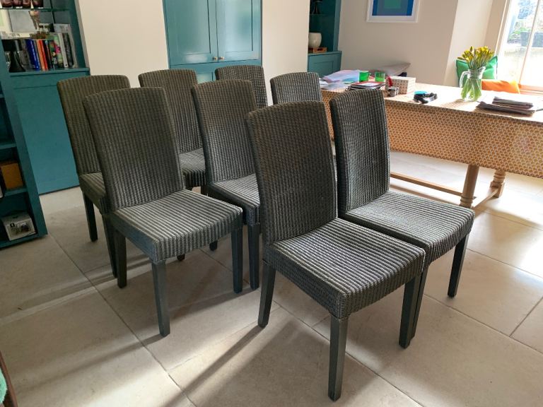 FREE for COLLECTION ONLY EIGHT NEPTUNE DINING ROOM CHAIRS 