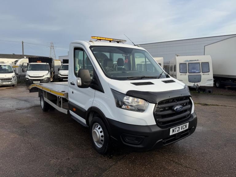 2021 Ford Transit 2.0 EcoBlue 130ps Flat bed Recovery Truck CHASSIS CAB Diesel Manual
