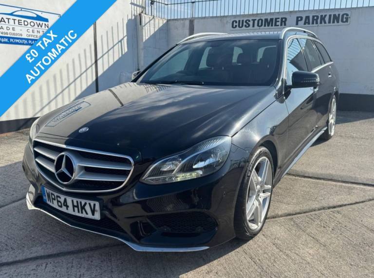 2014 64 MERCEDES-BENZ E CLASS 2.1 E300DH BLUETEC AMG LINE ESTATE 5DR DIESEL HYBR