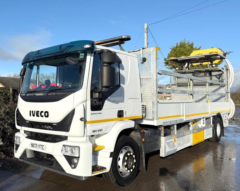 2021 IVECO EUROCARGO IPV TRAFFIC MANAGMENT SCORPION CUSHION 60,000 MILES EURO 6