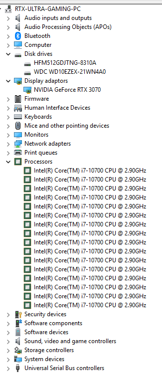 BARGAIN GAMING PC i7 10700 RTX 3070 STORAGE 1.5TB RAM 16GB COMPUTER WORKSTATION SERVER DESKTOP WIN11