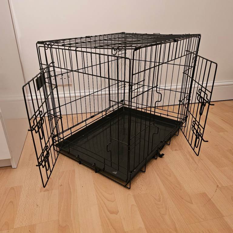 Barely used pet crate and carrier
