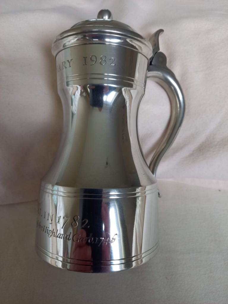 Pewter Jug - Tappit Hen 1982