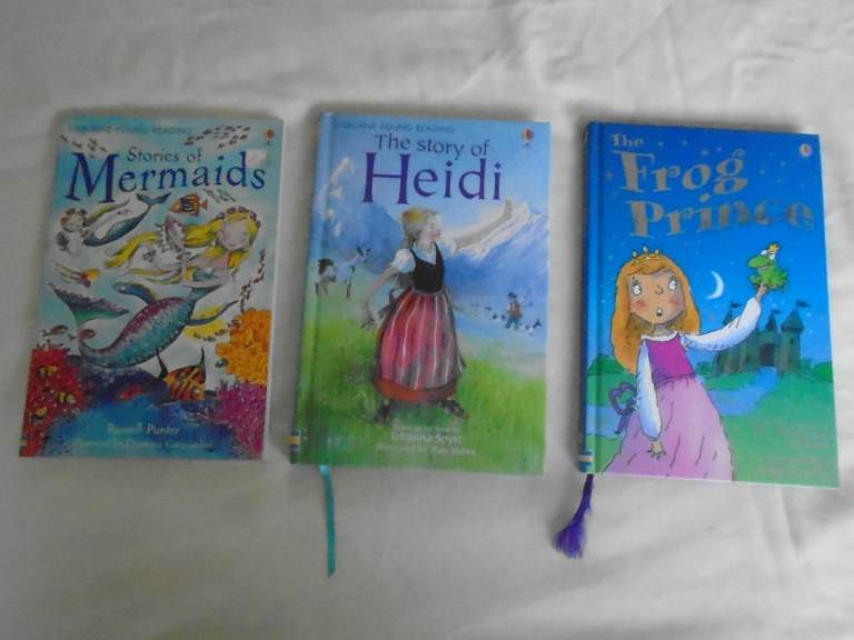 Usborne Young Reading books x 2 & The Frog Prince, new, all £1 EACH, school teaching