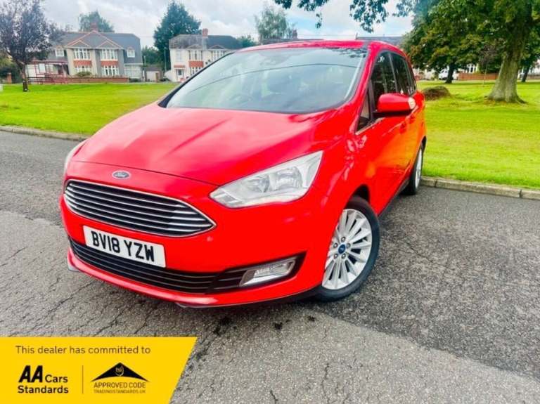 2018 Ford Grand C-Max 1.0 EcoBoost 125 Titanium 5dr MPV Petrol Manual