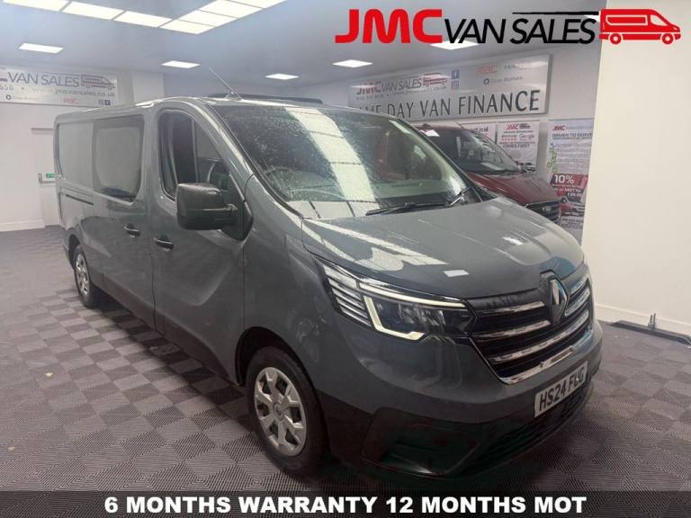 2024 24 RENAULT TRAFIC 2.0 DCI BLUE LL30 ADVANCE 6 SEAT CREW VAN LWB (L2H1) 130B
