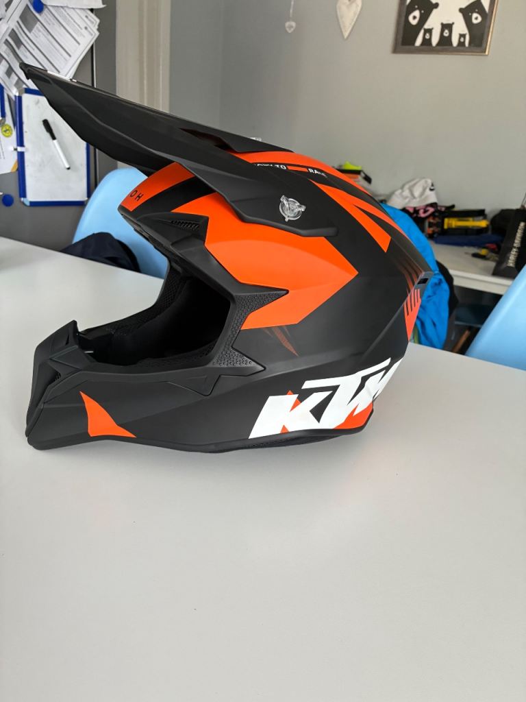 Ktm wraaap mx helmet 