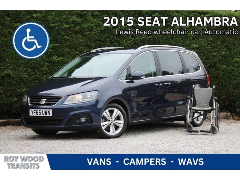 2015 SEAT Alhambra TDI SE Lux - DSG Automatic - Lewis Reed wheelchair transport car - Super co WA...