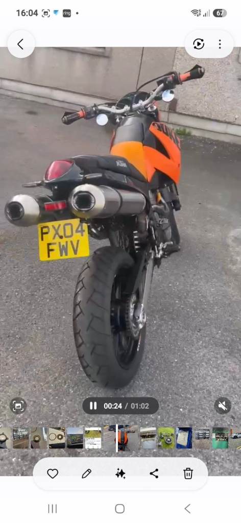 KTM, DUKE 2, 2004, 625 (cc)