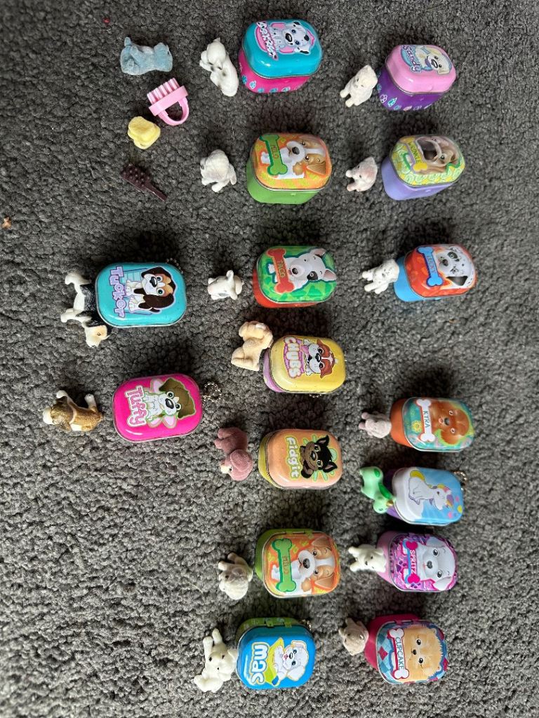 Kids Dog toys with Case x 16