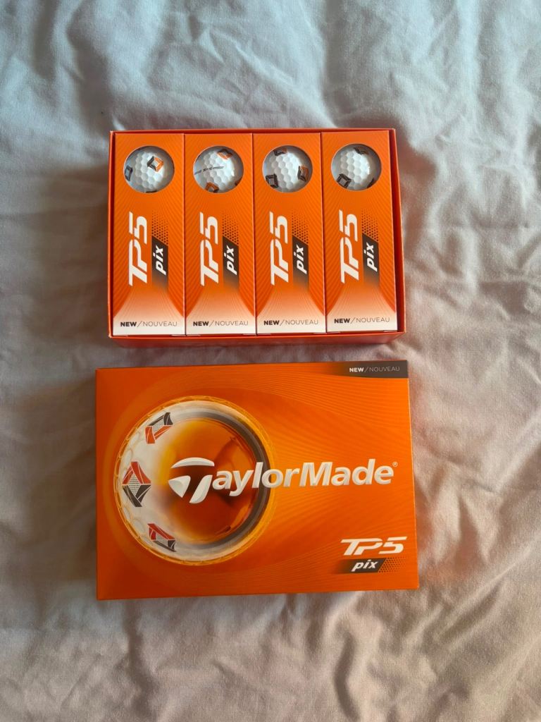 TaylorMade TP5 Pix Golf Balls - New