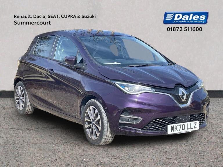 2020 Renault Zoe ZOE 100KW i GT Line R135 50KWh 5Dr Auto Hatchback Hatchback Electric Automatic