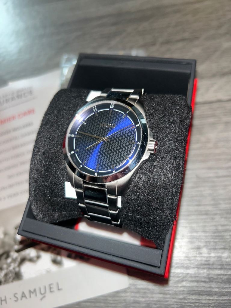 Hugo Boss Men's Watch - Blue Dial, Stainless Steel Bracelet