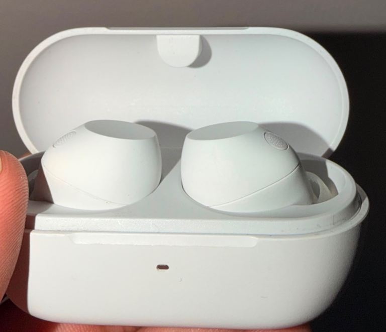 Sony Wireless Earbuds with Charging Case – Good Condition