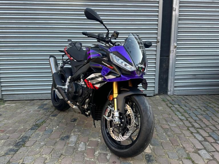 Aprilia Tuono V4 Factory 1100 E5+ Shakedown Indigo 2026