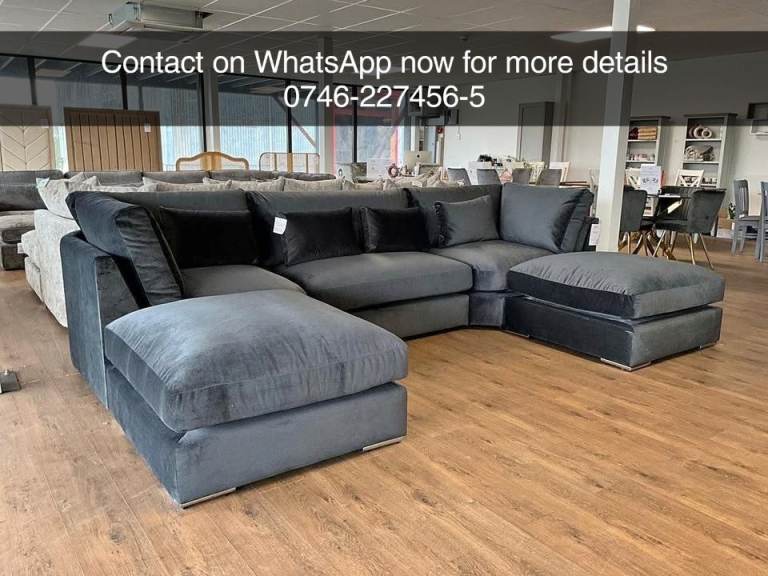 Sale on Brand New Luxury Corner Sofas – U‑Shape Sofa in Multiple Colours