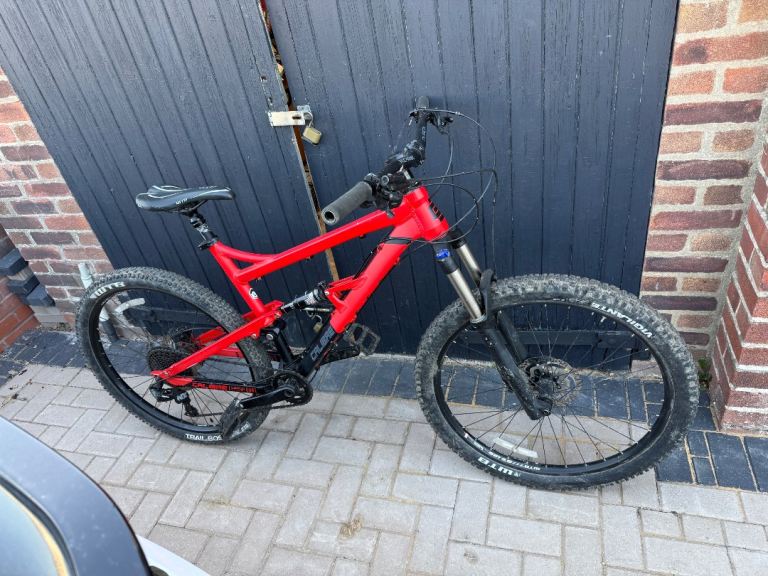 Calibre bossnut full suspension mountain bike 