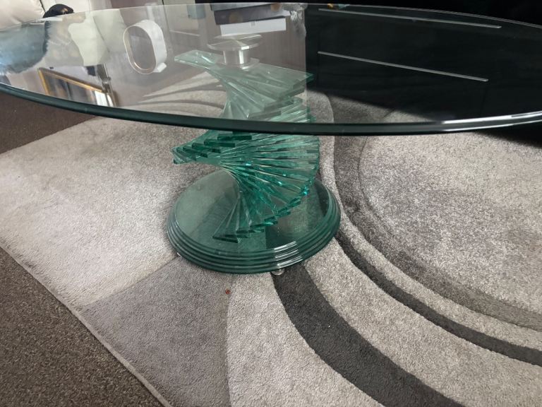 Free glass coffee table 