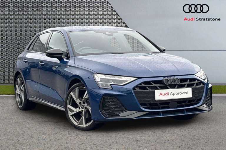 2025 Audi A3 35 TFSI Black Edition 5dr S Tronic Hatchback Petrol Automatic