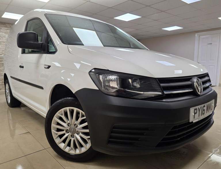 VOLKSWAGEN CADDY 1.6 TDI C20 Startline White WARRANTY 12 MONTHS MOT