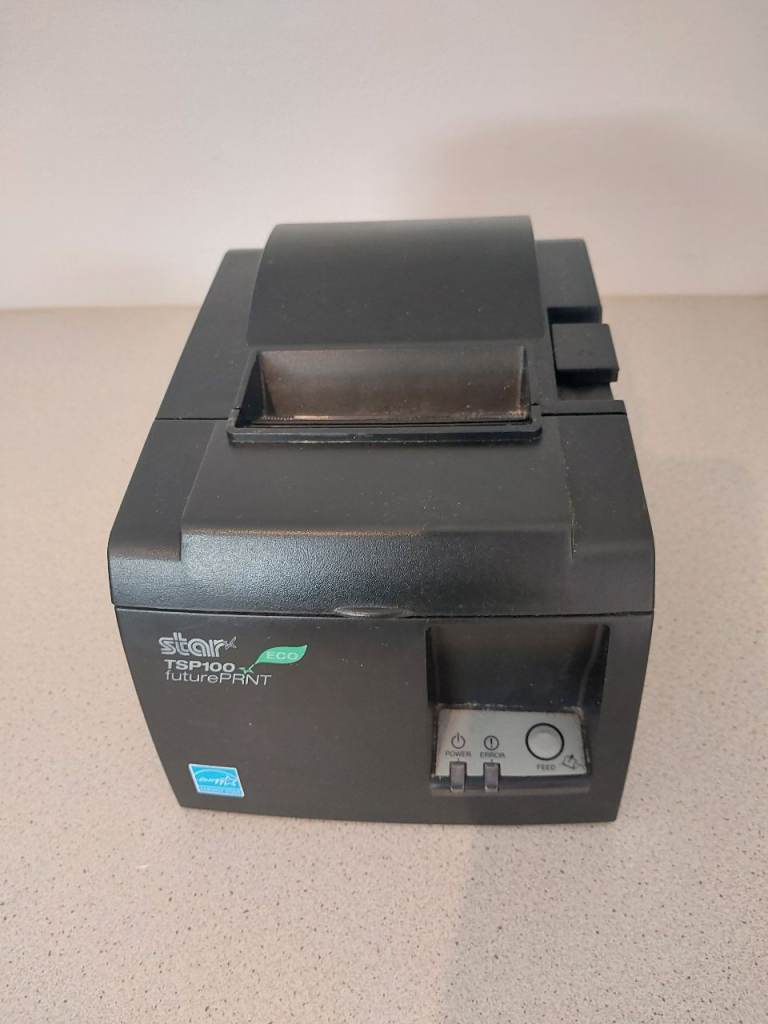 New Star TSP100 futurePRINT POS Thermal Till Receipt Printer With Cables