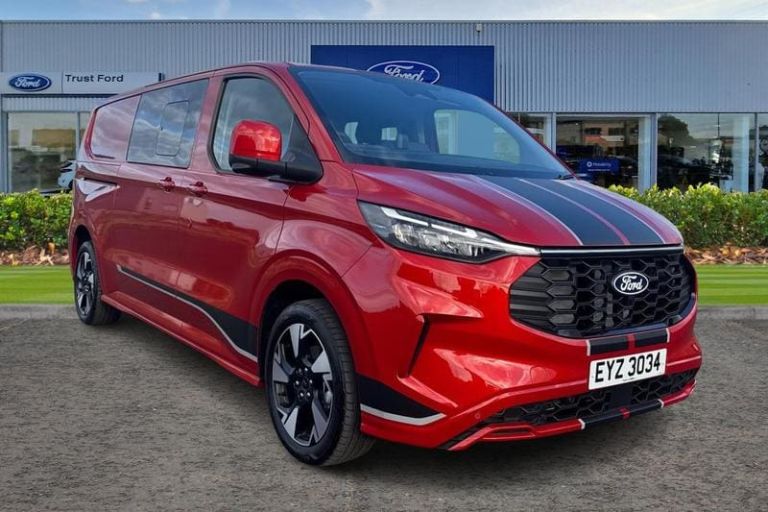 2026 Ford Transit Custom 2.0 EcoBlue 170ps H1 Double Cab Van Sport Auto PANEL VAN DIESEL Automatic
