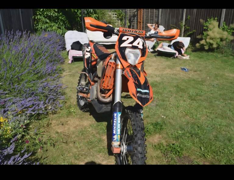 KTM 450 EXC-F road legal motorbike 