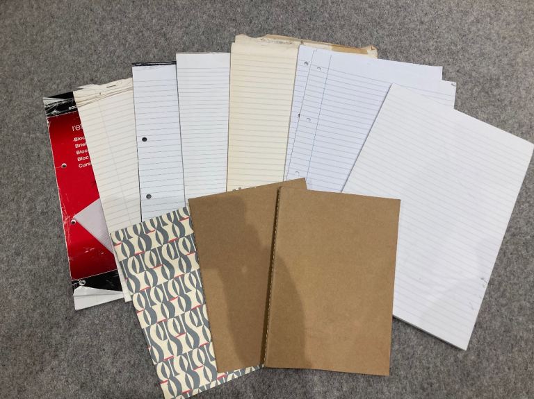 23 Items - Paper/ Art Materials / Paint Brushes 