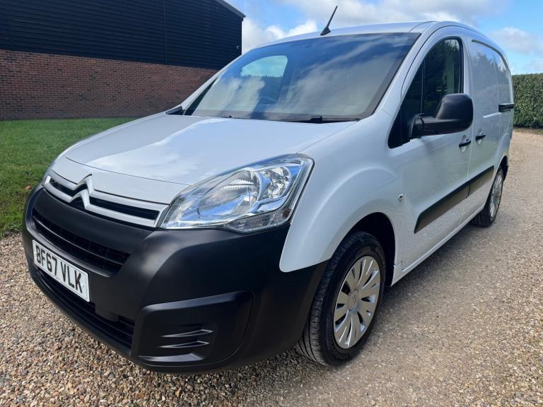 2017 Citroen Berlingo 1.6 BlueHDi 625Kg Enterprise 75ps Dog Kennel Van PANEL VAN Diesel Manual