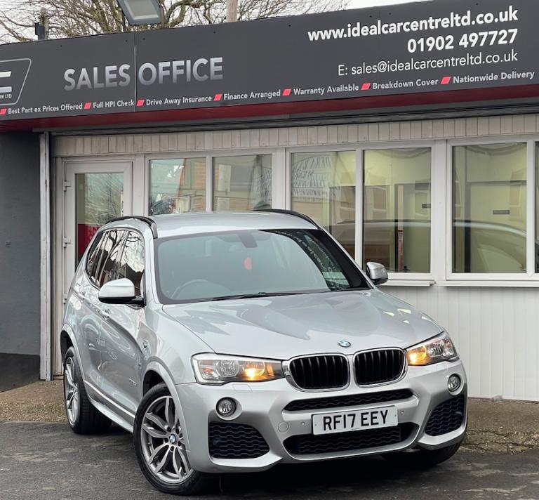 2017 BMW X3 2.0 20d M Sport SUV 5dr Diesel Auto xDrive Euro 6 (s/s) (190 ps) SUV Diesel Automatic